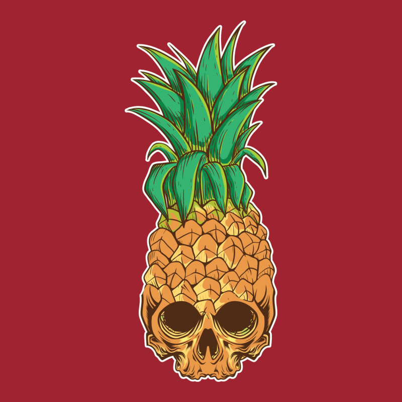 Pineapple Skull Long Sleeve Shirts | Artistshot