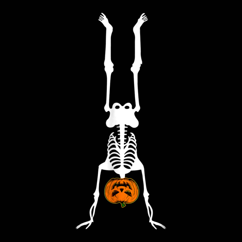 Skeleton Pumpkin Handstand Gymnastics Halloween Toddler 3/4 Sleeve Tee by Newest | Artistshot