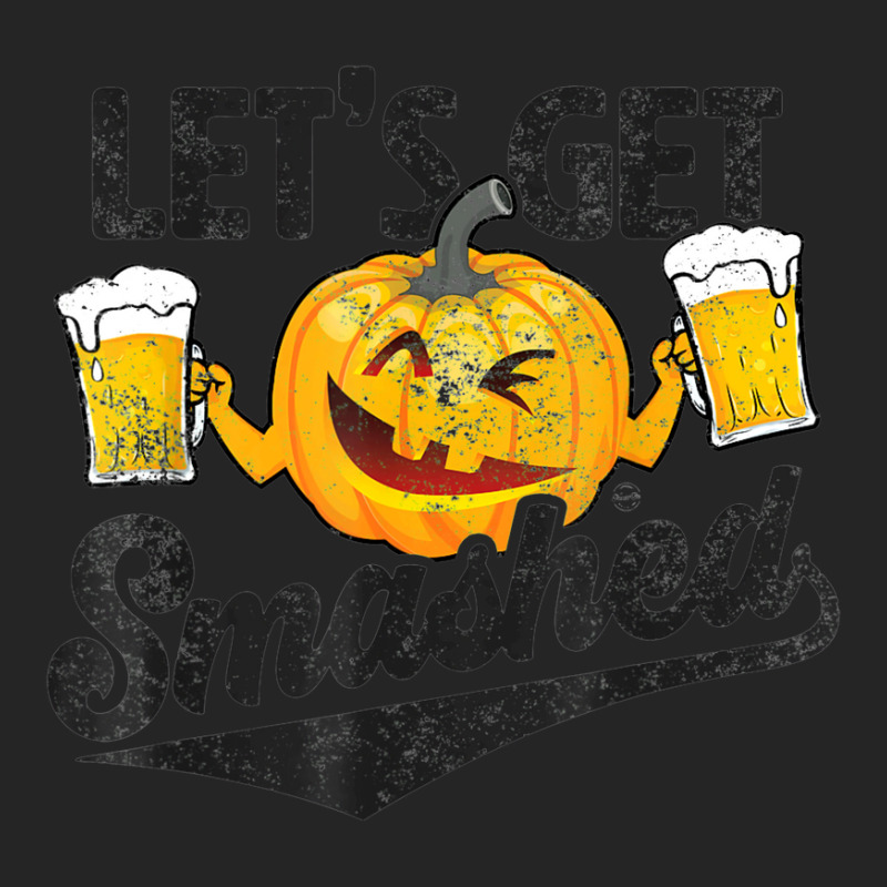 Lets Get Smashed Funny Pumpkin Beer Halloween Unisex Hoodie by Premium | Artistshot