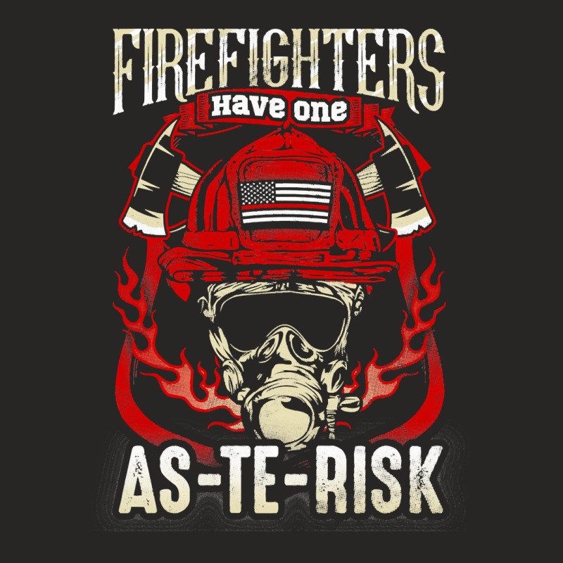 Firefighter Fireman S Asterisk 106 Firefighting Ladies Fitted T-Shirt by peafowl | Artistshot