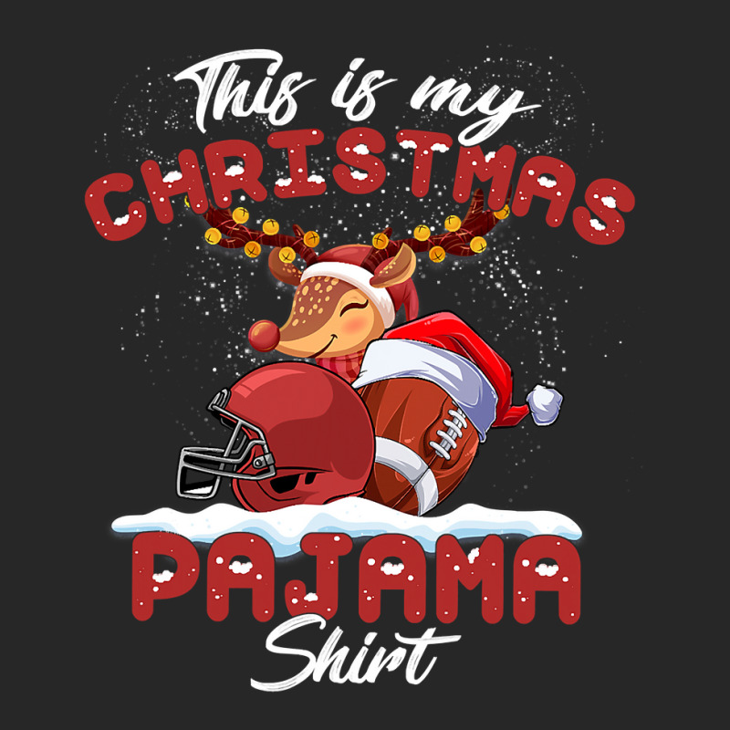 Football This Is My Christmas Pajama Football Christmas Light 364 Men's T-shirt Pajama Set by pester | Artistshot