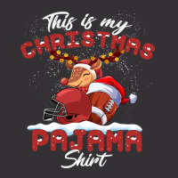 Football This Is My Christmas Pajama Football Christmas Light 364 Vintage Short | Artistshot