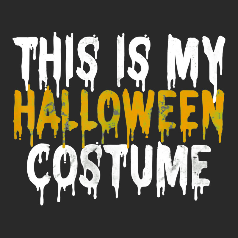 This Is My Halloween Costume Last Minute Halloween Costume Printed Hat | Artistshot