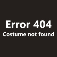 Error 404 Costume Not Found Funny Lazy Halloween Tank Top | Artistshot