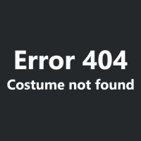 Error 404 Costume Not Found Funny Lazy Halloween Crewneck Sweatshirt | Artistshot