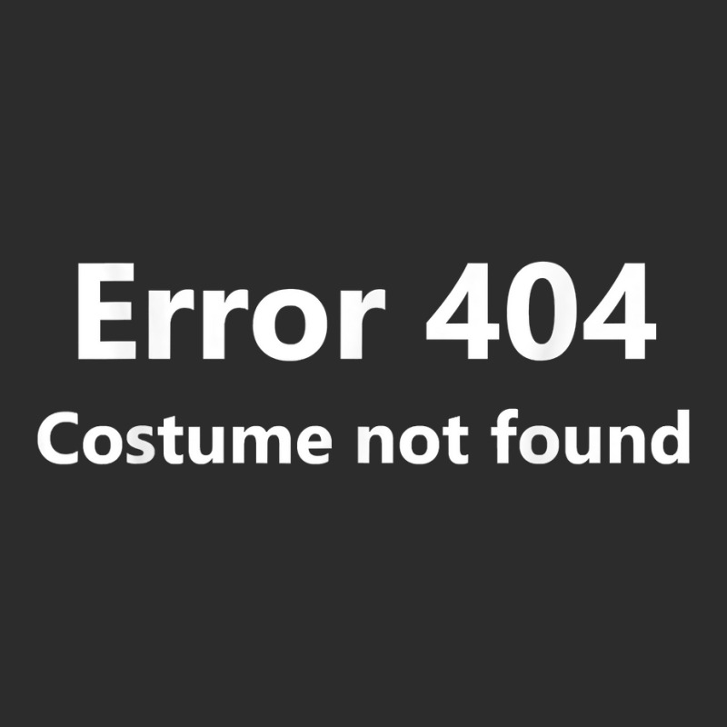 Error 404 Costume Not Found Funny Lazy Halloween Exclusive T-shirt | Artistshot