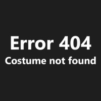 Error 404 Costume Not Found Funny Lazy Halloween Classic T-shirt | Artistshot