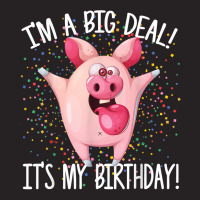 I_m A Big Deal It_s My Birthday Funny Birthday With Pig New Year Vintage Cap | Artistshot