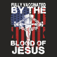 Jesus Christ Christian Fully Vaccinated By The Blood Of Jesus For Men  Ladies Fitted T-shirt | Artistshot