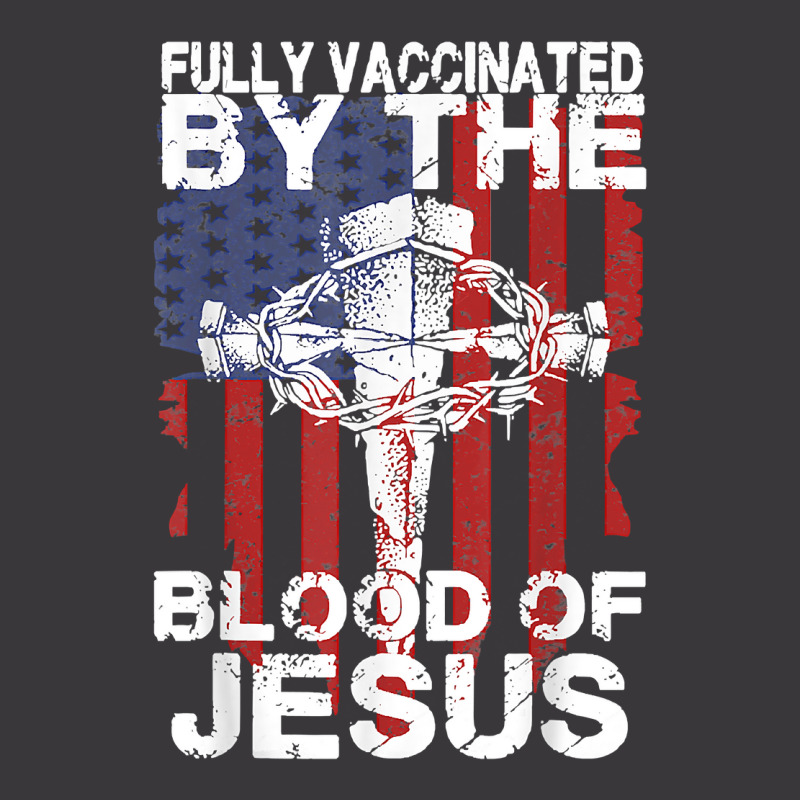 Jesus Christ Christian Fully Vaccinated By The Blood Of Jesus For Men  Ladies Curvy T-Shirt by peafowl | Artistshot