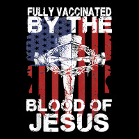 Jesus Christ Christian Fully Vaccinated By The Blood Of Jesus For Men  Cropped Hoodie | Artistshot