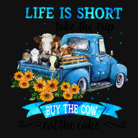 Cow Mooey Life Is Short Take The Trip Buy The Cow Eat The Cake 99 Cows Full Set Car Mats | Artistshot