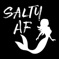 Salty Af Salt Water Mermaid   Beach Girl Fleece Short | Artistshot