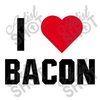 I Love Bacon Crop Top | Artistshot