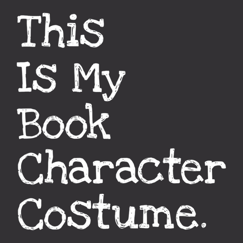 This Is My Book Character Costume Funny Halloween Vintage Hoodie And Short Set | Artistshot