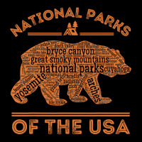 National Parks Bear Hiking Travel Camping Outdoors Retro Usa Adjustable Cap | Artistshot