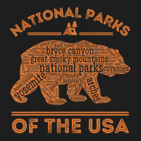 National Parks Bear Hiking Travel Camping Outdoors Retro Usa Classic T-shirt | Artistshot