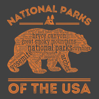 National Parks Bear Hiking Travel Camping Outdoors Retro Usa Vintage T-shirt | Artistshot