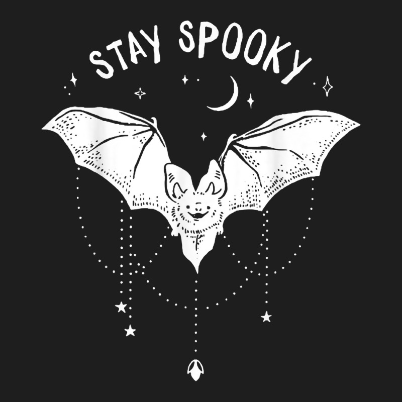 Stay Spooky Cute Vampire Bat Halloween Classic T-shirt by LilaFrancine | Artistshot