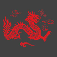 Red Japanese Dragon Aesthetic Grunge 90s Chinese Dragon Vintage T-shirt | Artistshot