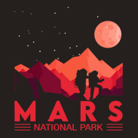 Red Mars Planet  Space National Park  Funny Mars Tank Top | Artistshot