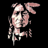 Sitting Bull Native American Chief Indian Warrior Classic V-neck Tee | Artistshot