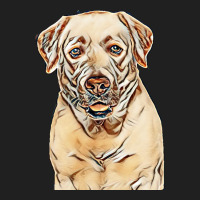 Labrador Retriever Dog On Isolated White Background In Studio Ladies Polo Shirt | Artistshot