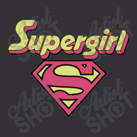 Supergirl Vintage Hoodie And Short Set | Artistshot