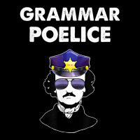 Poe Grammar Police English Teacher Gift Maternity Scoop Neck T-shirt | Artistshot