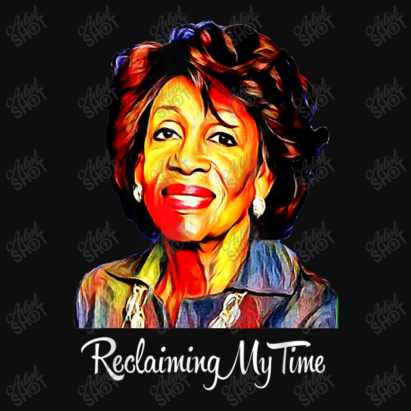 Black History Month  Reclaiming My Time Maxine Waters Painting Crop Top by TyrellDesign | Artistshot