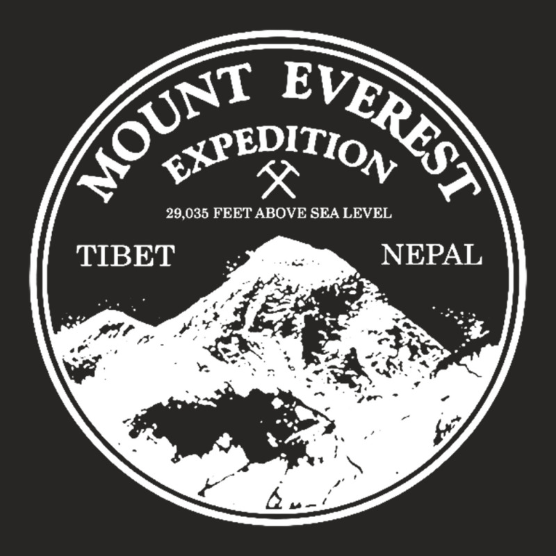 Mount Everest T Shirt Mountain Climbing T Shirt Rock Climbing T Shirt Ladies Fitted T-Shirt by cm-arts | Artistshot