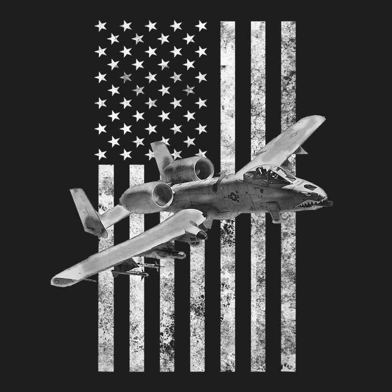 A-10 Thunderbolt Ii American Flag - A-10 Warthog Classic T-shirt | Artistshot