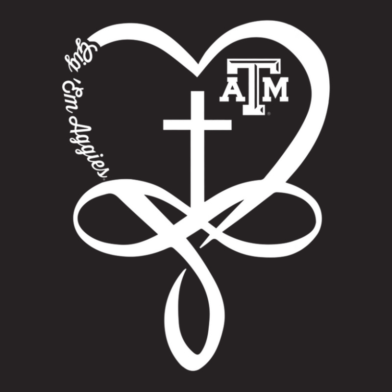 Texas A&m Aggies Heart Infinity God Apparel Vintage Cap by AngelaMaria | Artistshot