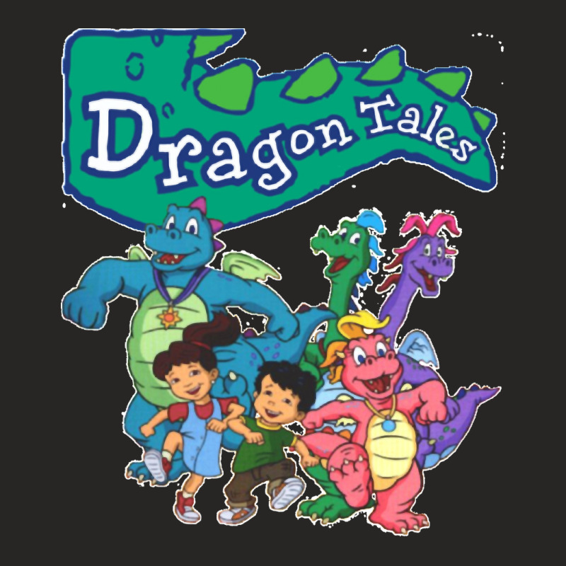 Dragon Tales Graphic Classic Ladies Fitted T-Shirt by cm-arts | Artistshot