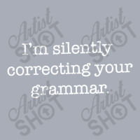 Silently Correcting Your Grammar Funny Tank Dress | Artistshot