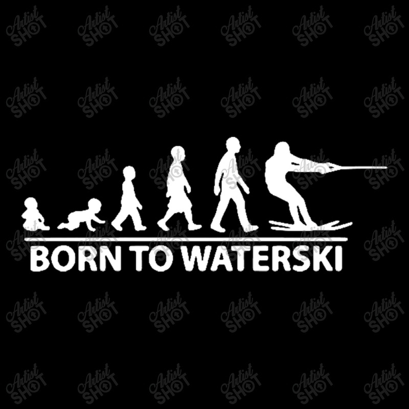 Born To Waterski Baby Bibs by Harrietbonexx | Artistshot