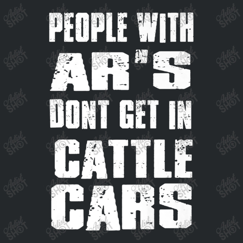 People With Ar's Don'gein Cattle Cars Games Characters Crewneck Sweatshirt by KhalilDesign | Artistshot