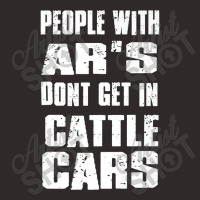 People With Ar's Don'gein Cattle Cars Games Characters Racerback Tank | Artistshot