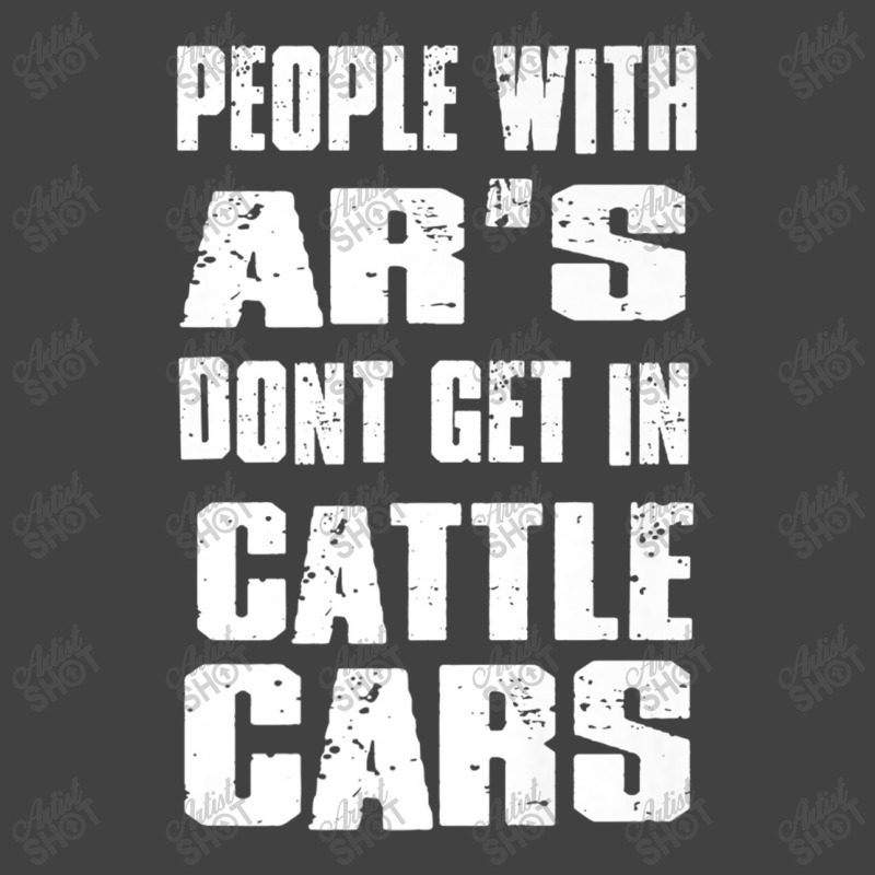 People With Ar's Don'gein Cattle Cars Games Characters Vintage T-Shirt by KhalilDesign | Artistshot