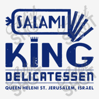 Salami King Jewish Deli T Shirt Jerusalem Israel T Shirt Delicatessen Drawstring Bags | Artistshot