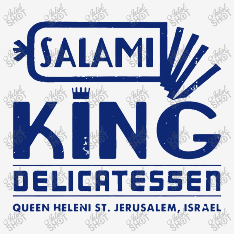 Salami King Jewish Deli T Shirt Jerusalem Israel T Shirt Delicatessen Drawstring Bags | Artistshot