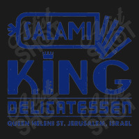 Salami King Jewish Deli T Shirt Jerusalem Israel T Shirt Delicatessen Full-length Apron | Artistshot