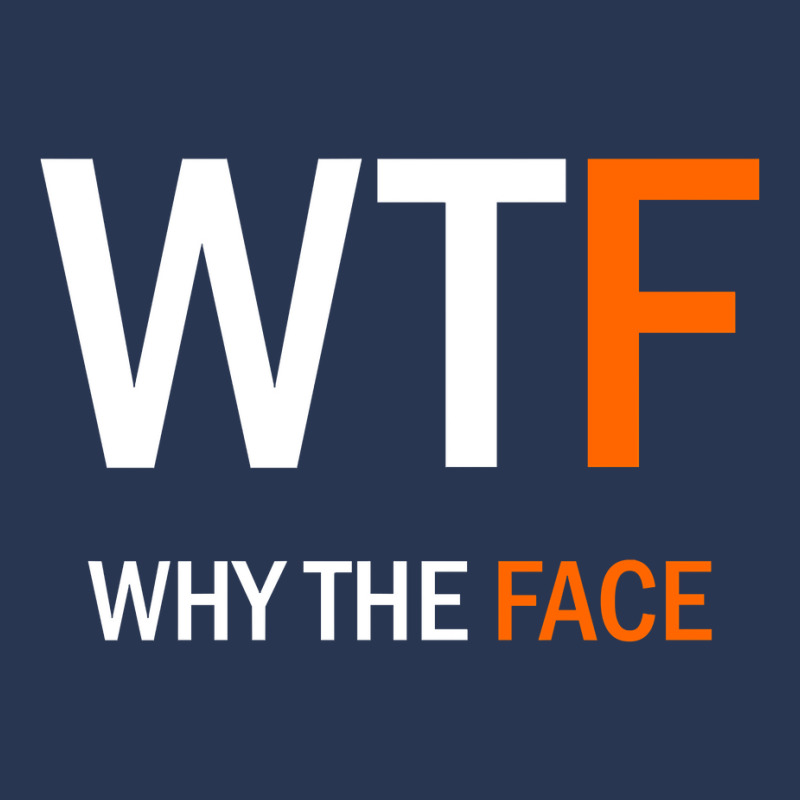 Wtf Why The Face Men Denim Jacket | Artistshot