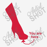 Dominance High Heel Boot Funny   Dominatrix Ladies Polo Shirt | Artistshot