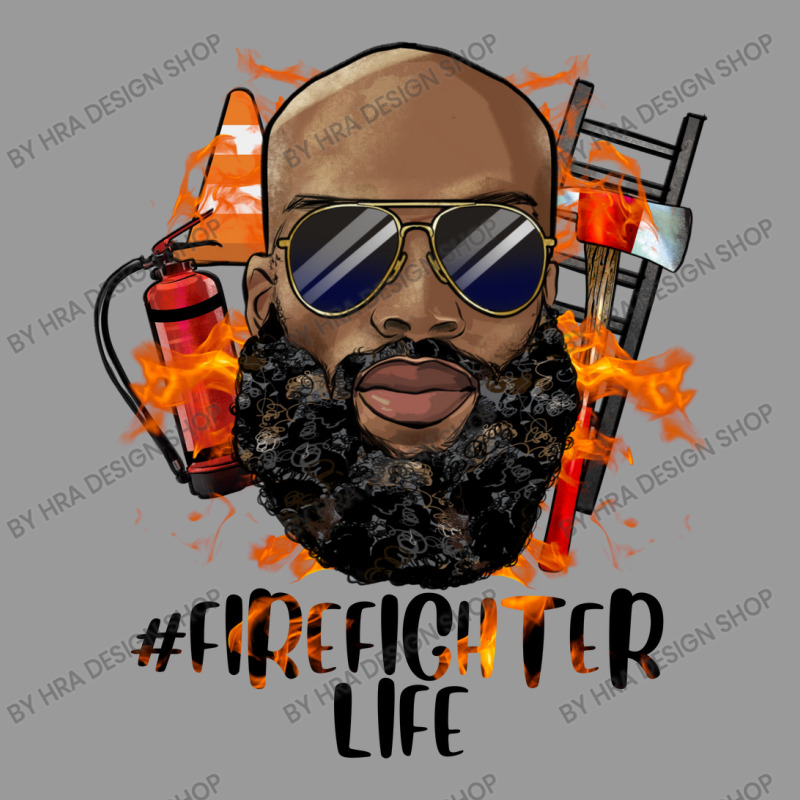 Bald Black Man Firefighter Life Tote Bags | Artistshot