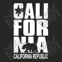 California Republic Ladies Fitted T-shirt | Artistshot