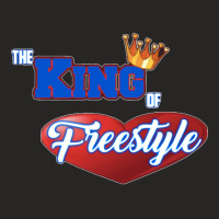 The King Of Freestyle Music Latin Hip Hop Classic Ladies Fitted T-shirt | Artistshot