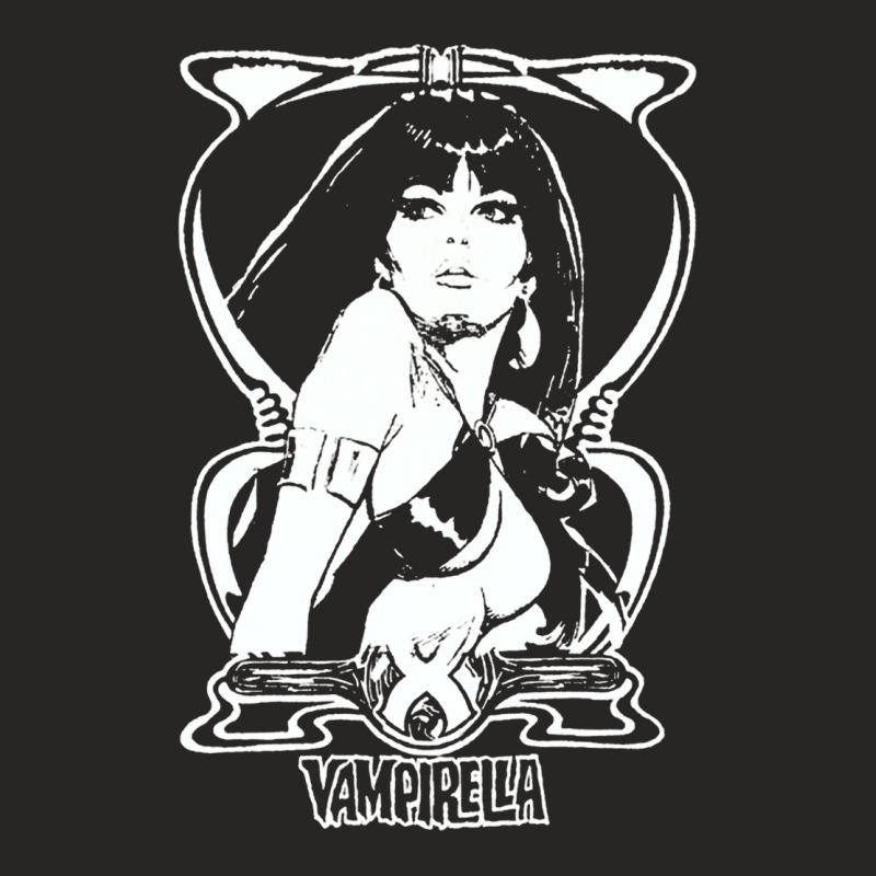 Vampirella, Vampirella Vintage, Vampirella Art, Vampirella Painting, V Ladies Fitted T-Shirt by SHODSPADS | Artistshot