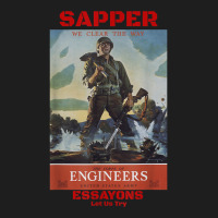 Sapper Army Combat Engineer Corps Veterans And Military Classic T-shirt | Artistshot