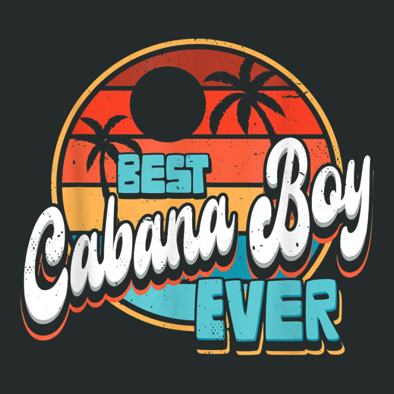 Cabana Boy Bartender Mixer Women's Triblend Scoop T-shirt by RomanMikolyants | Artistshot